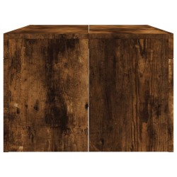 Table basse chêne fumé 102x50x36 cm bois d'ingénierie 581923581923