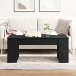 Table basse Chêne noir 102 x 55 x 42 cm Bois d'ingénierie 581924581924