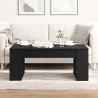 Table basse Chêne noir 102 x 55 x 42 cm Bois d'ingénierie 581924581924