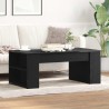 Table basse Chêne noir 102 x 55 x 42 cm Bois d'ingénierie 581924581924