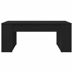 Table basse Chêne noir 102 x 55 x 42 cm Bois d'ingénierie 581924581924