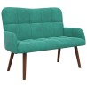 Sofa 2 places Turquoise 115 x 61 x 87 cm Velours (V) 581925581925