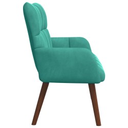 Sofa 2 places Turquoise 115 x 61 x 87 cm Velours (V) 581925581925