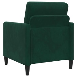 Sofa avec rangement Vert foncé 72 x 78 x 87 cm Polyester 581927581927