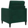 Sofa avec rangement Vert foncé 72 x 78 x 87 cm Polyester 581927581927