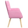 Sofa 2 places Rose 115 x 61 x 87 cm Tissu 581928581928