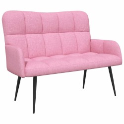 Sofa 2 places Rose 115 x 61 x 87 cm Tissu 581929581929