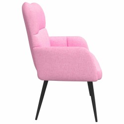 Sofa 2 places Rose 115 x 61 x 87 cm Tissu 581929581929