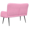 Sofa 2 places Rose 115 x 61 x 87 cm Tissu 581929581929