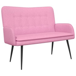 Sofa 2 places Rose 115 x 61 x 87 cm Tissu 581930581930