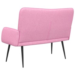 Sofa 2 places Rose 115 x 61 x 87 cm Tissu 581930581930