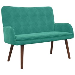 Sofa 2 places Turquoise 115 x 61 x 87 cm Velours (V) 581931581931