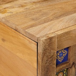 Table basse Naturel 80 x 50 x 40 cm Bois de mangue massif 581933581933