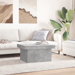 Table basse gris béton 100x55x40 cm bois d'ingénierie 581935581935