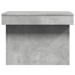 Table basse gris béton 100x55x40 cm bois d'ingénierie 581935581935
