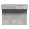 Table basse gris béton 100x55x40 cm bois d'ingénierie 581935581935