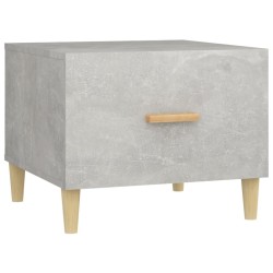 Table basse Gris béton 50x50x40 cm Bois d'ingénierie 581936581936