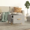 Table basse Gris béton 50x50x40 cm Bois d'ingénierie 581936581936