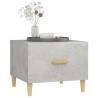 Table basse Gris béton 50x50x40 cm Bois d'ingénierie 581936581936