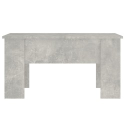 Table basse gris béton 79x49x41 cm bois d'ingénierie 581937581937
