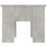 Table basse gris béton 79x49x41 cm bois d'ingénierie 581937581937