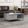 Table basse gris béton 90x60x35 cm bois d'ingénierie 581939581939