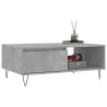 Table basse gris béton 90x60x35 cm bois d'ingénierie 581939581939