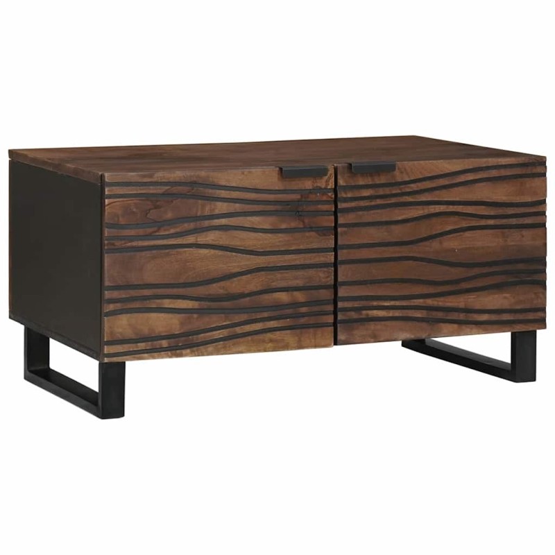Table basse Noyer 80 x 50 x 40 cm Bois d'ingénierie 581942581942