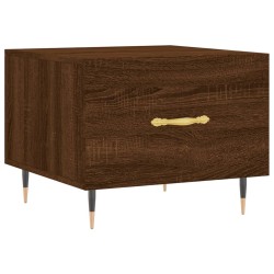 Table basse Chêne marron 50x50x40 cm Bois d'ingénierie 581943581943