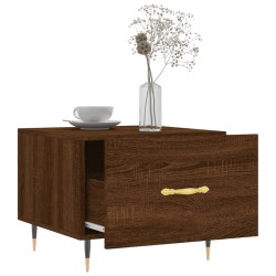 Table basse Chêne marron 50x50x40 cm Bois d'ingénierie 581943581943