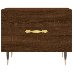 Table basse Chêne marron 50x50x40 cm Bois d'ingénierie 581943581943