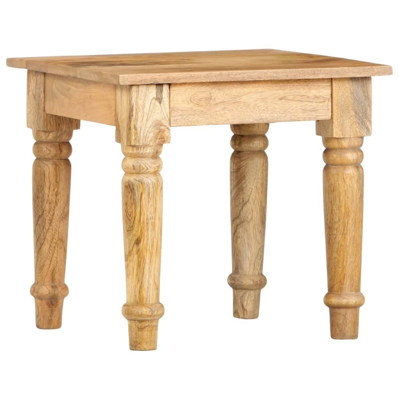 Table d'appoint 43 x 43 x 40 cm Bois de manguier massif 581944581944