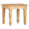 Table d'appoint 43 x 43 x 40 cm Bois de manguier massif 581944581944