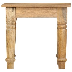 Table d'appoint 43 x 43 x 40 cm Bois de manguier massif 581944581944
