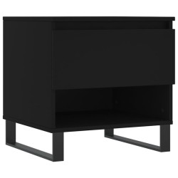 Table basse noir 50x46x50 cm bois d’ingénierie 581951581951
