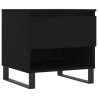 Table basse noir 50x46x50 cm bois d’ingénierie 581951581951