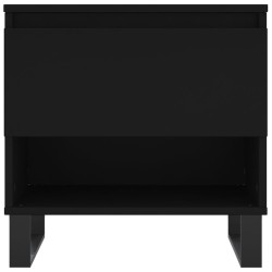 Table basse noir 50x46x50 cm bois d’ingénierie 581951581951