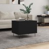 Table basse Noir 60x44,5x45 cm Bois d'ingénierie 581952581952