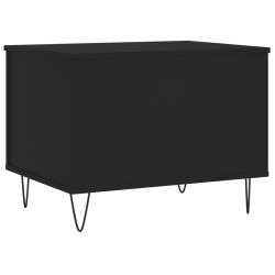 Table basse Noir 60x44,5x45 cm Bois d'ingénierie 581952581952