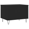 Table basse Noir 60x44,5x45 cm Bois d'ingénierie 581952581952
