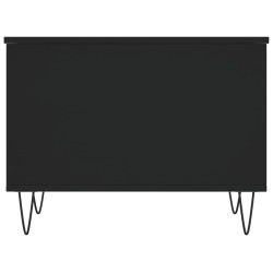 Table basse Noir 60x44,5x45 cm Bois d'ingénierie 581952581952