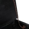 Table basse Noir 65x65x30 cm Bois de manguier massif 581953581953