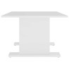 Table basse blanc 103,5x60x40 cm bois d'ingénierie 581954581954