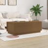 Table basse Marron miel 100x50x35 cm Bois massif de pin 581957581957
