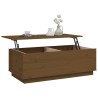 Table basse Marron miel 100x50x35 cm Bois massif de pin 581957581957