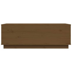 Table basse Marron miel 100x50x35 cm Bois massif de pin 581957581957