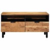 Table basse Marron 80 x 54 x 40 cm Bois d'Acacia Massif 581958581958