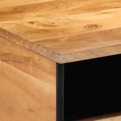 Table basse Marron 80 x 54 x 40 cm Bois d'Acacia Massif 581958581958