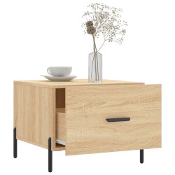 Table basse Chêne sonoma 50x50x40 cm Bois d'ingénierie 581960581960