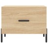 Table basse Chêne sonoma 50x50x40 cm Bois d'ingénierie 581960581960